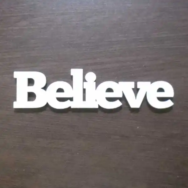 ND173 Napis Believe