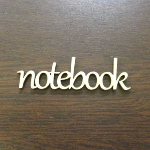 ND243 Napis NOTEBOOK