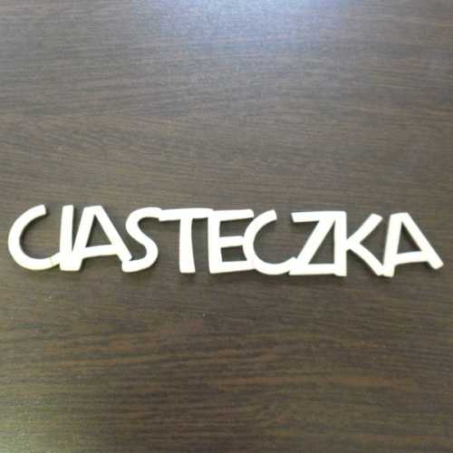 ND198-M Napis CIASTECZKA