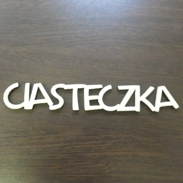 ND198-M Napis CIASTECZKA