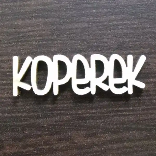 ND119-M Napis koperek
