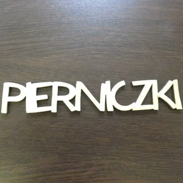 ND192 Napis PIERNICZKI