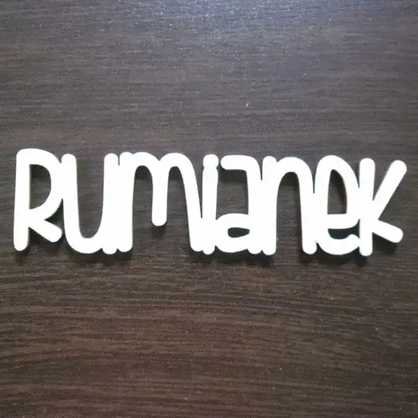 ND089 Napis rumianek