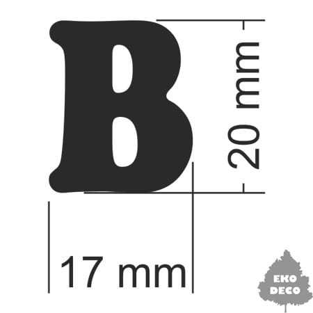 B