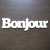ND181 Napis Bonjour