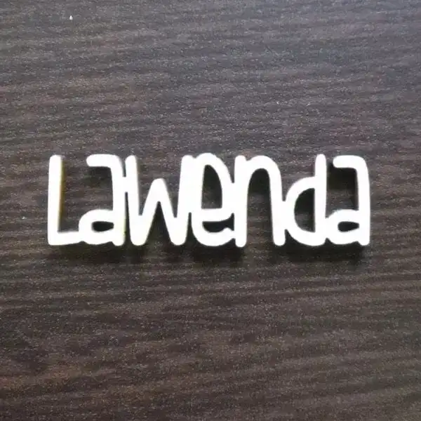ND118-M Napis lawenda