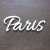 ND156 Napis Paris